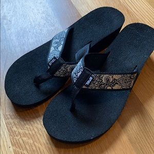 Teva W Mush Mandalyn SZ 11 Harmony Black/White NIB